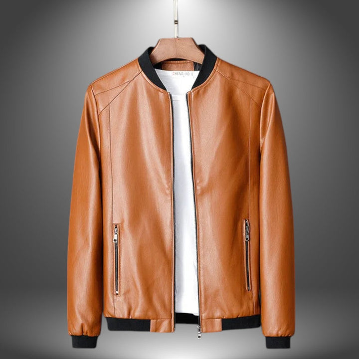 Manuel | Veste en Cuir Artisanale d'Été pour Homme