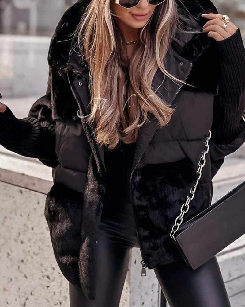 Madeleine- VESTE THERMIQUE À CAPUCHE