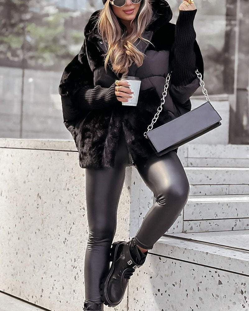 Madeleine- VESTE THERMIQUE À CAPUCHE