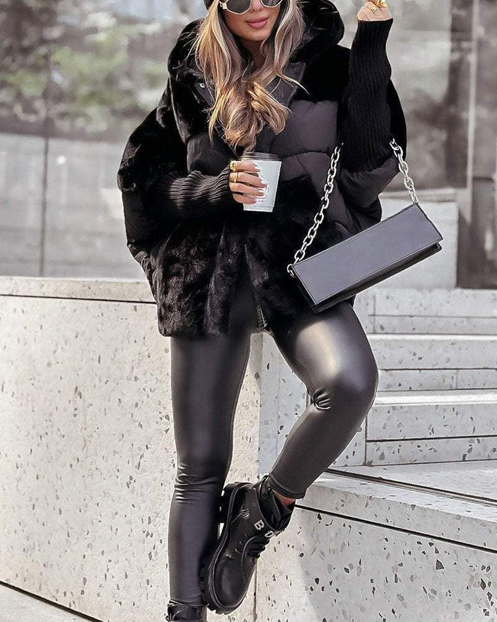 Madeleine- VESTE THERMIQUE À CAPUCHE