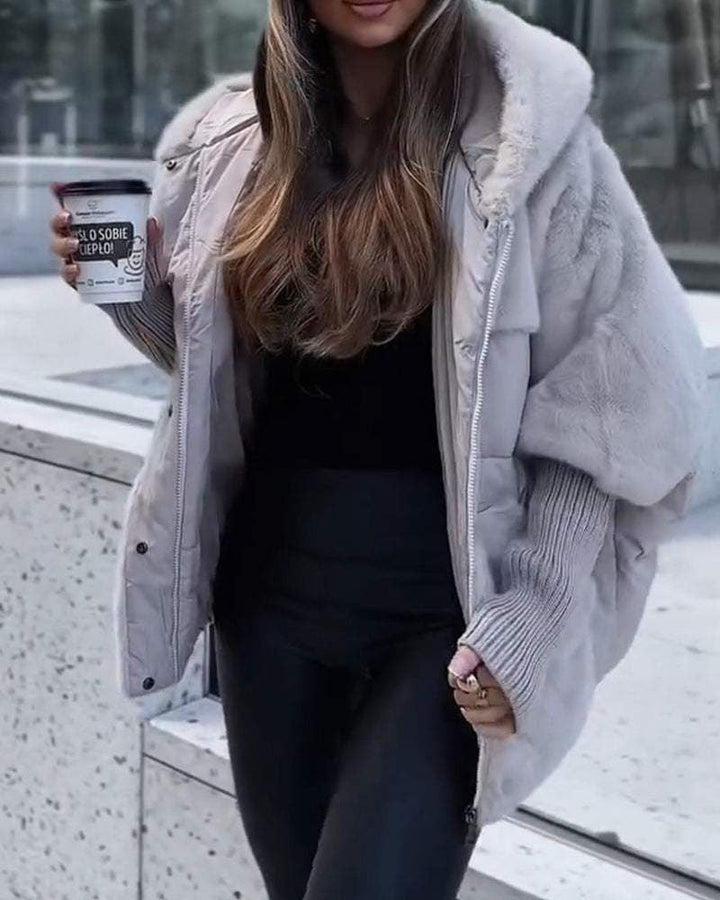 Madeleine- VESTE THERMIQUE À CAPUCHE