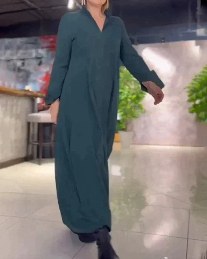 SOPHIE- ROBE LONGUE ÉLÉGANTE ET CONFORTABLE